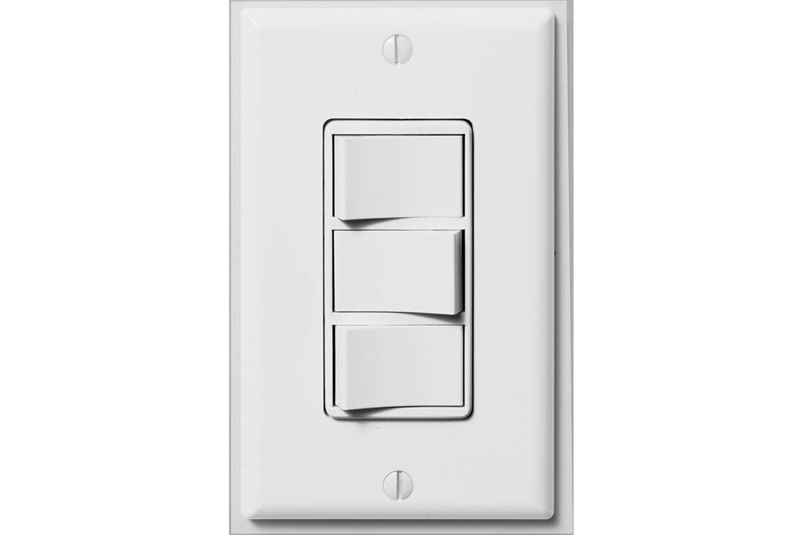 Panasonic, FV-WCSW41-W, EcoSwitch 4-Function On/Off Wall Switch