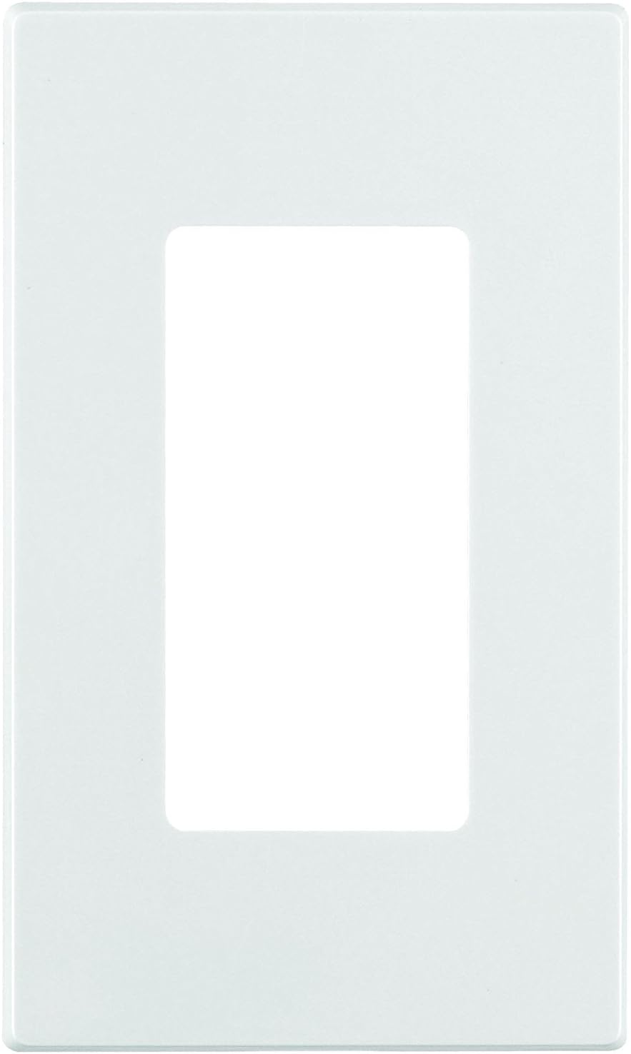 Leviton 80301-SW 1-Gang Decora Plus Wallplate (10 Pack)