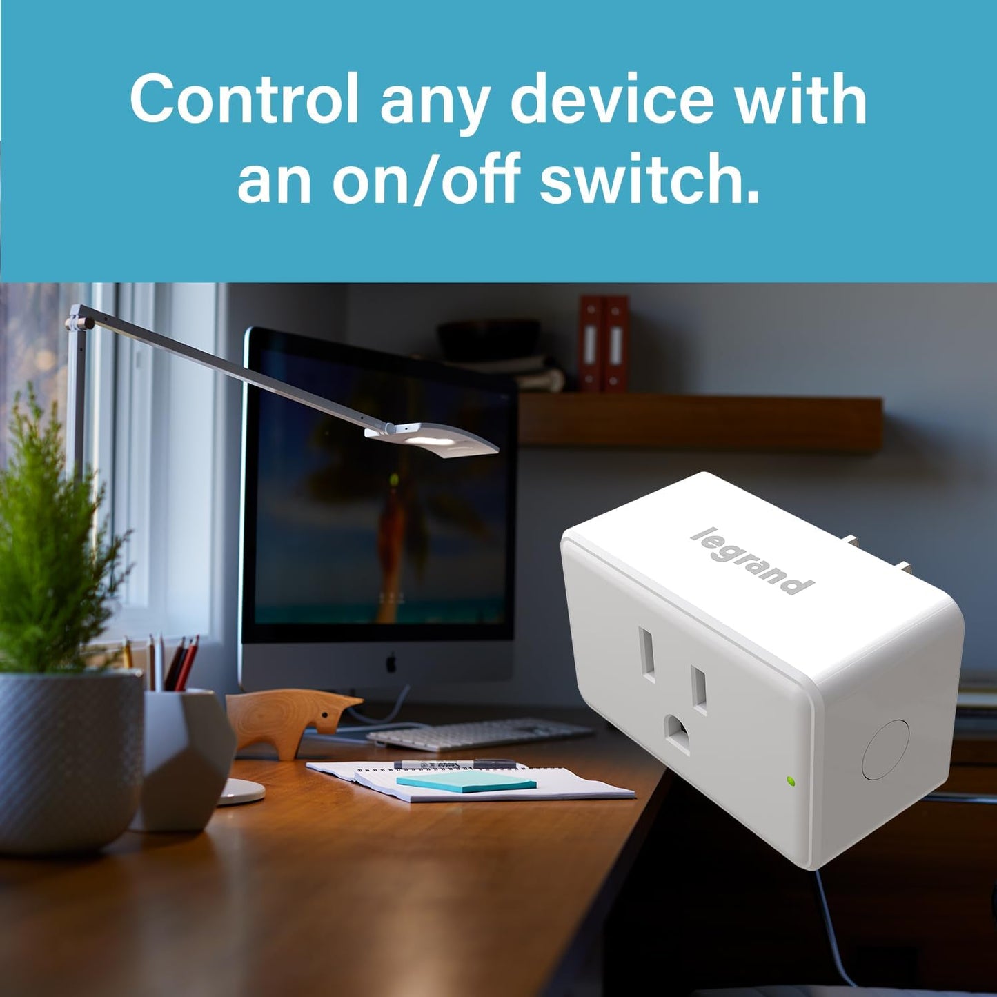 (REQUEST A QUOTE) Legrand Radiant® Wi-Fi Matter Smart Plug Matter Hub