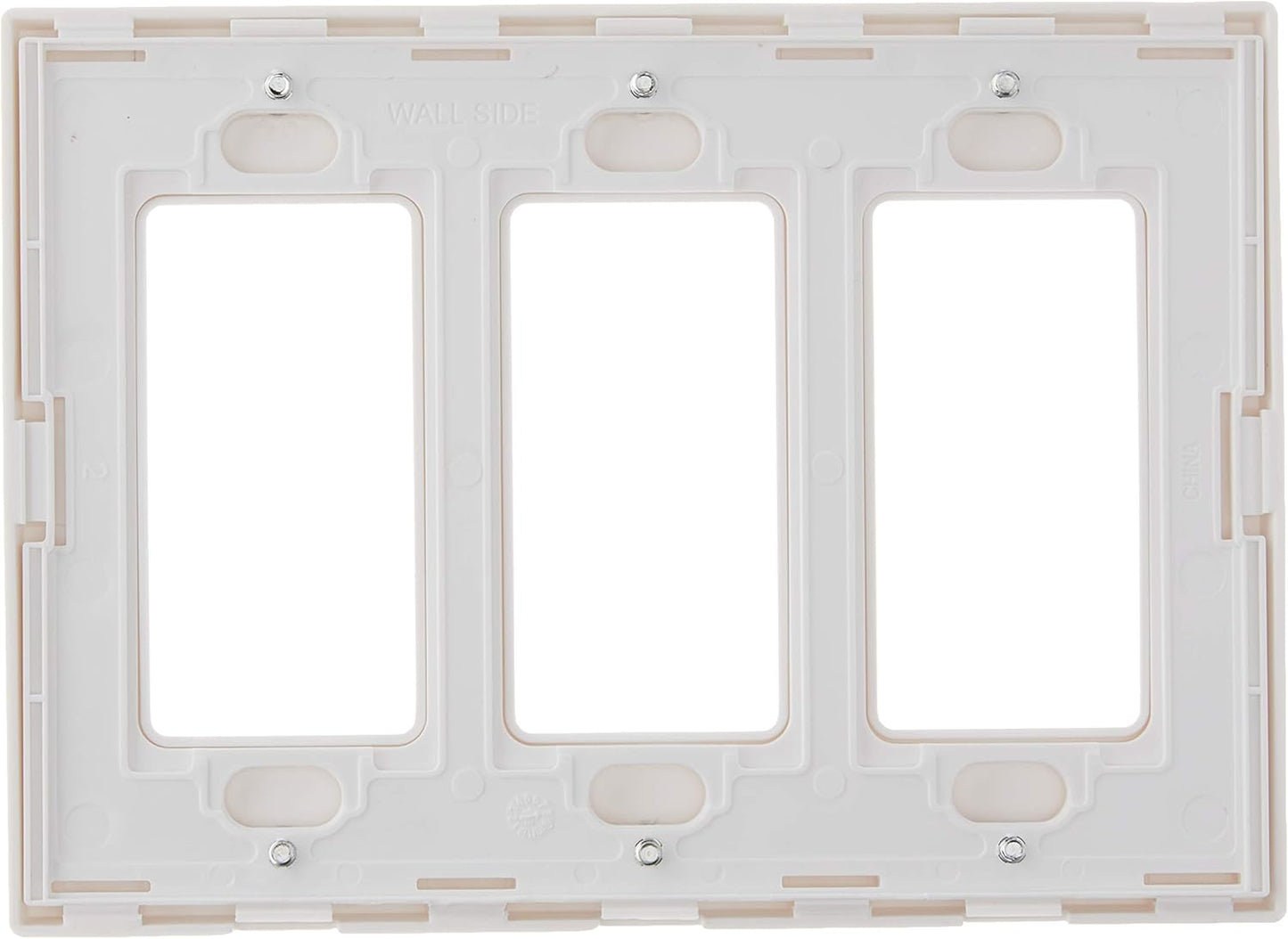 Leviton 3-Gang Decora Plus Wallplate 80311-SW