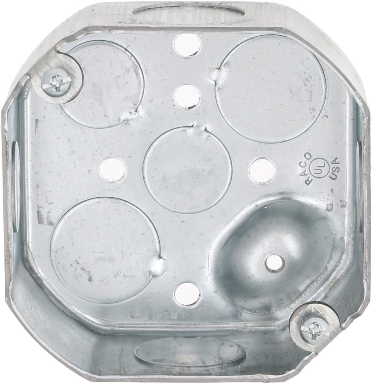 4 Inch Metal Octagon Box