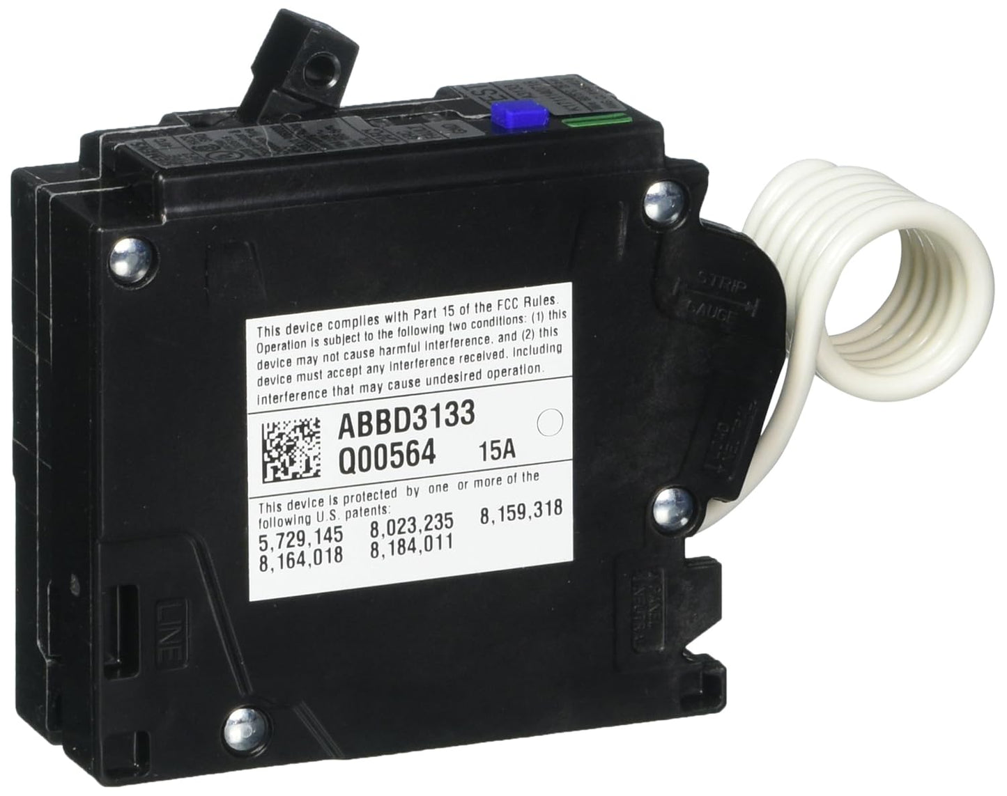 Siemens QP QA115AFC 15A Single-Pole 120V AFCI Circuit Breaker