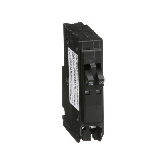 Square D QO QO2020C 20 Amp Double-Pole 120/240V Circuit Breaker (10 Pack)