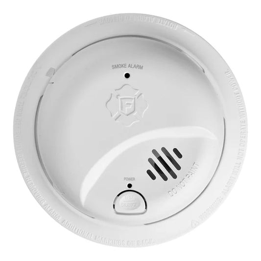 BRK SMI100-AC Hardwired Ionization Smoke Alarm with Battery Backup