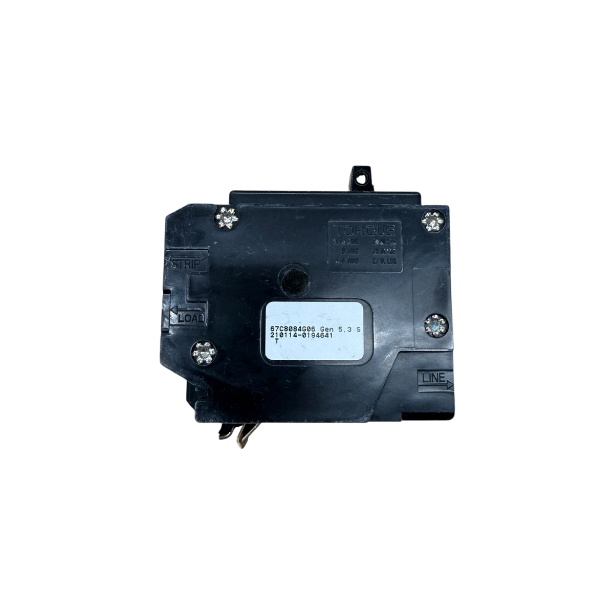 Eaton BR BRP120GF 20 Amp Single-Pole 120V GFCI Circuit Breaker