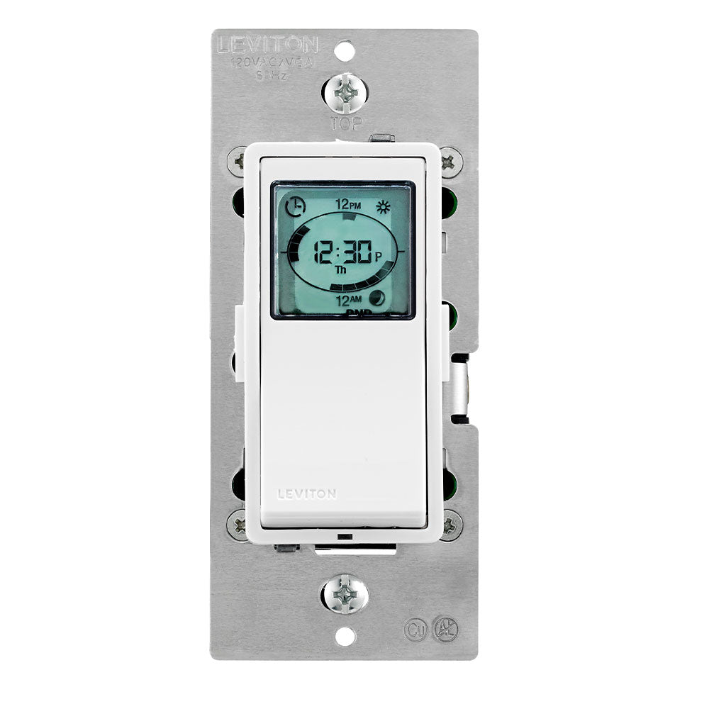 Leviton, VPT24-16Z, 24-Hour Programmable Timer Switch for Lights