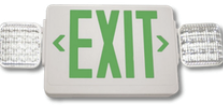 (REQUEST A QUOTE) RY-EXLCOMB01GREEN, Exit Signs