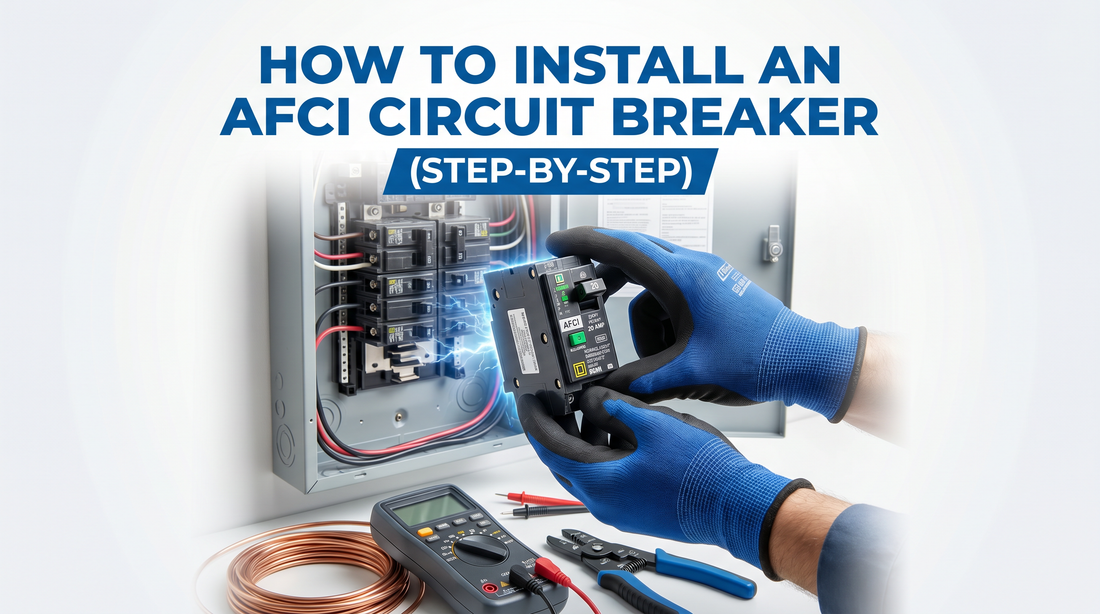 How to Install an AFCI Circuit Breaker (Step-by-Step)