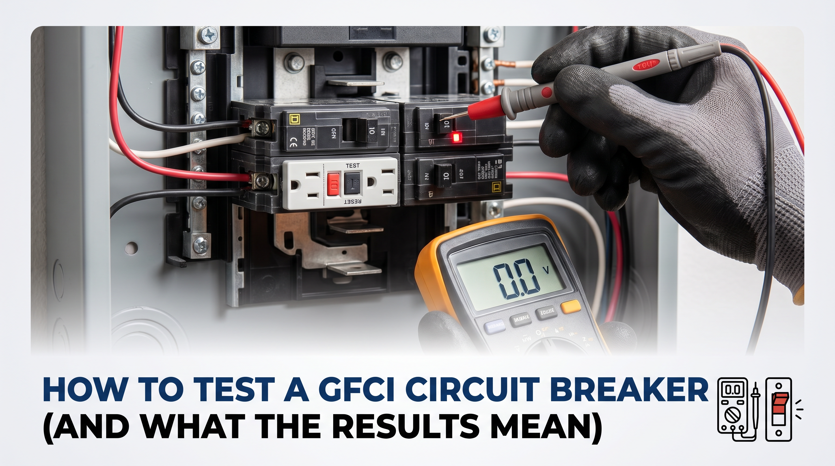 How to Test a GFCI Circuit Breaker (And What the Results Mean) – FLARETEK