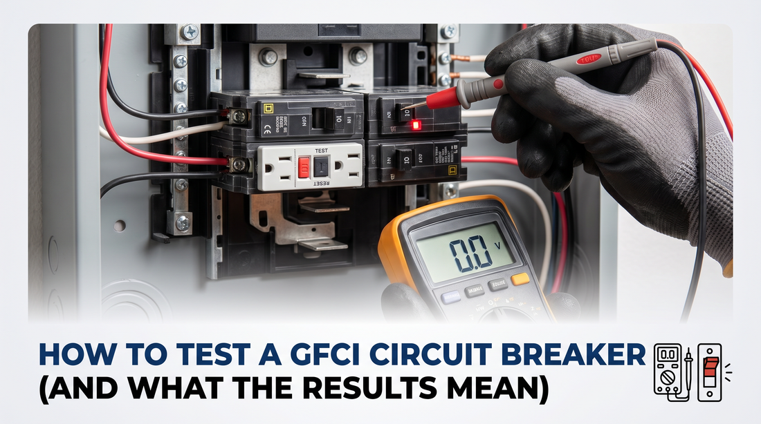 How to Test a GFCI Circuit Breaker (And What the Results Mean)