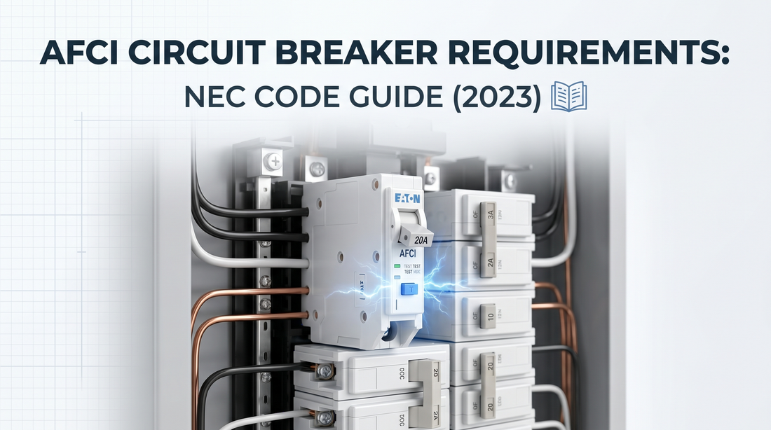 AFCI Circuit Breaker Requirements: NEC Code Guide (2023)