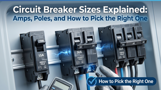 Circuit Breaker Sizes Explained: Amps, Poles, and How to Pick the Right One