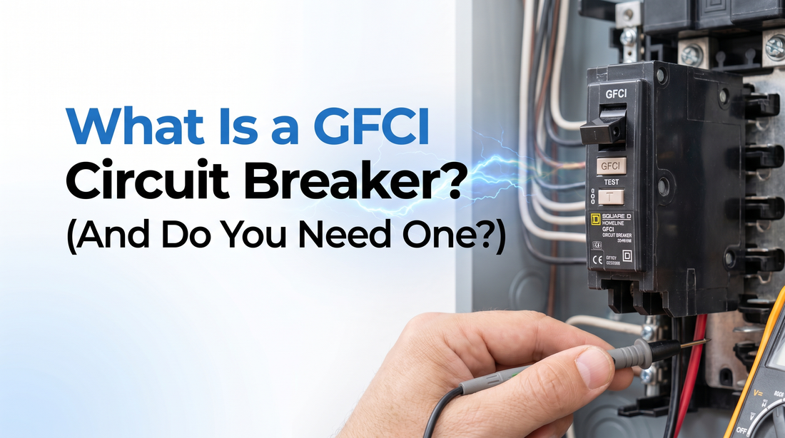 What Is a GFCI Circuit Breaker? (And Do You Need One?)