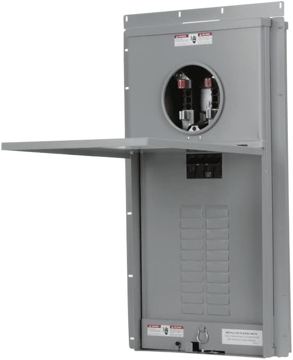Siemens, MC2040B1200F Circuit 200-Amp Flush Mount Meter with Ring Type Cover, Panel