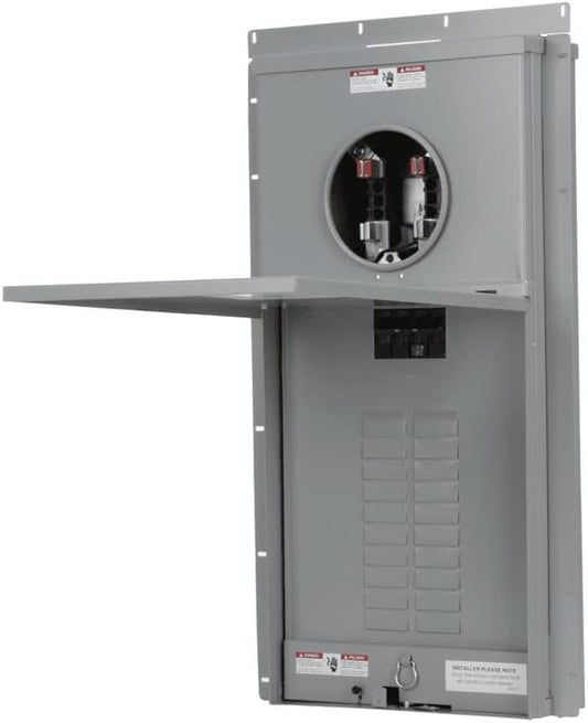 Siemens, MC2040B1200F Circuit 200-Amp Flush Mount Meter with Ring Type Cover, Panel