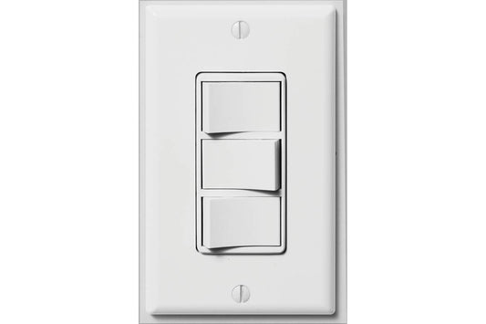 Panasonic, FV-WCSW41-W, EcoSwitch 4-Function On/Off Wall Switch