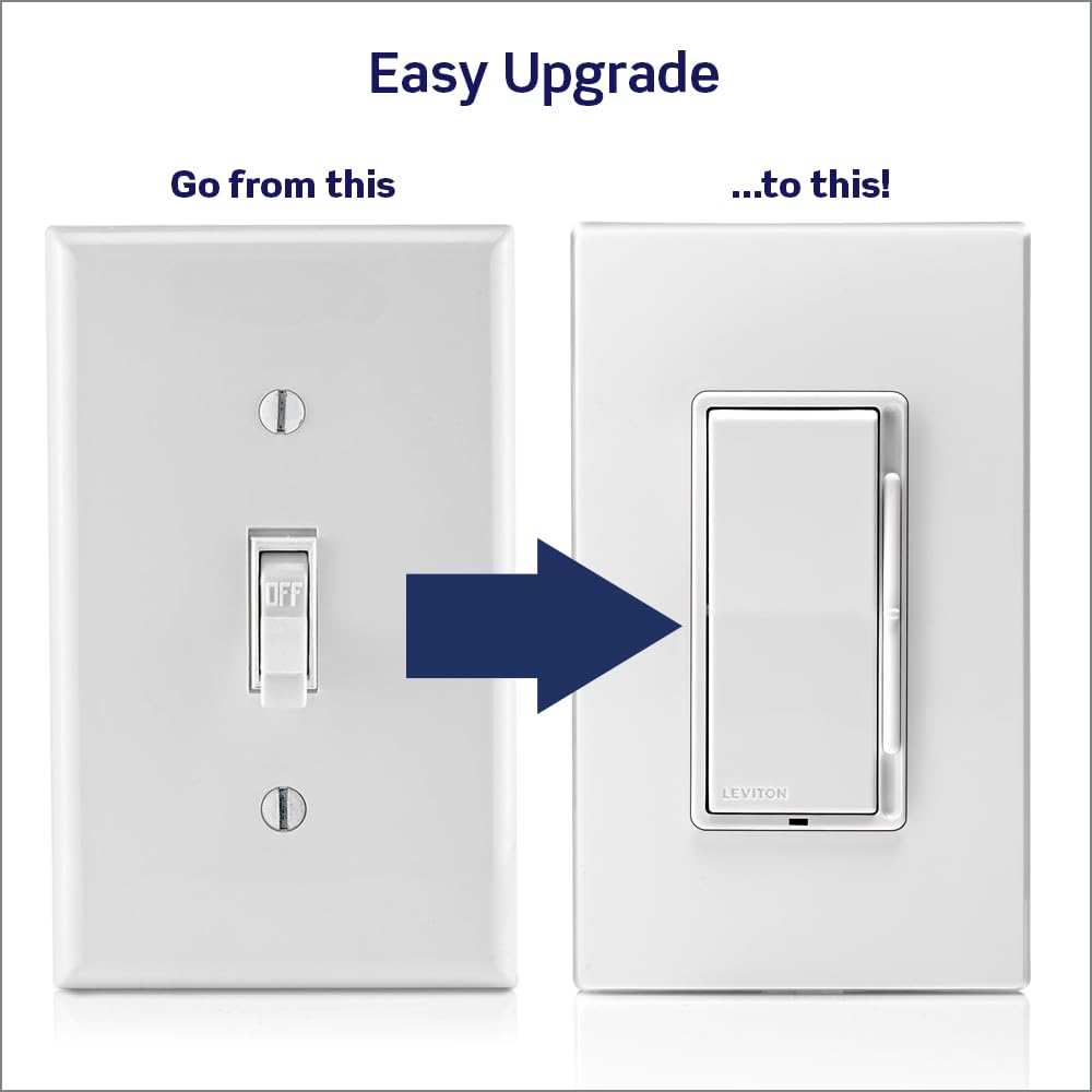 Leviton Decora Slide Dimmer Switch DSL06-1LZ