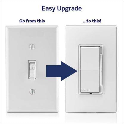 Leviton Decora Slide Dimmer Switch DSL06-1LZ