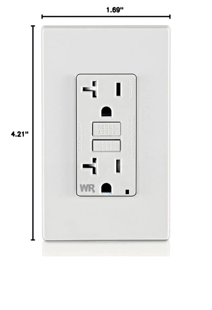 Leviton, GFWT2-W, SmartlockPro Slim GFCI