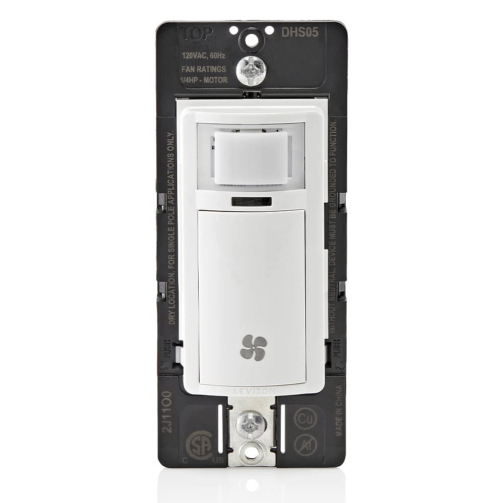 Leviton Humidity Sensor Switch DHS05-1LW