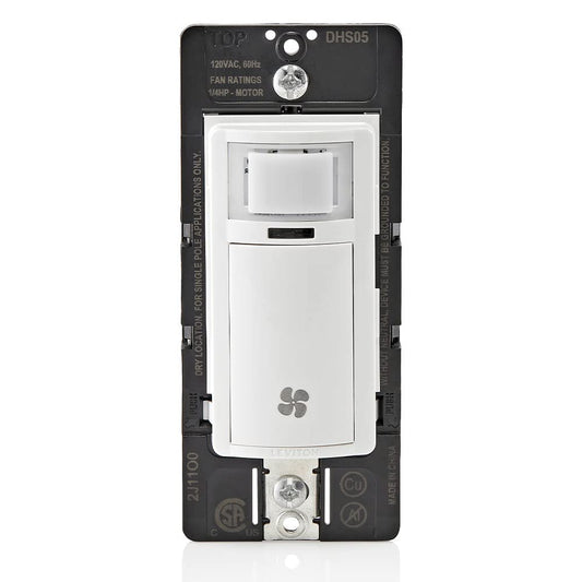 Leviton Humidity Sensor Switch DHS05-1LW