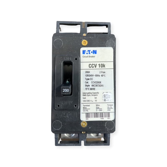 Eaton, CCV2200X, 200A, Double-Pole, 120/240V