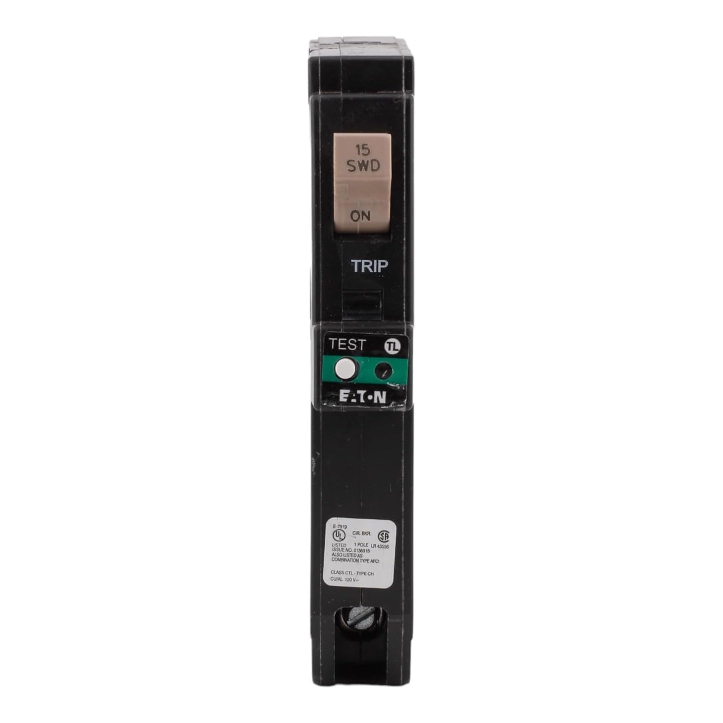 Eaton CH CHFP115AF 15A Single-Pole 120V, AFCI, Circuit Breaker