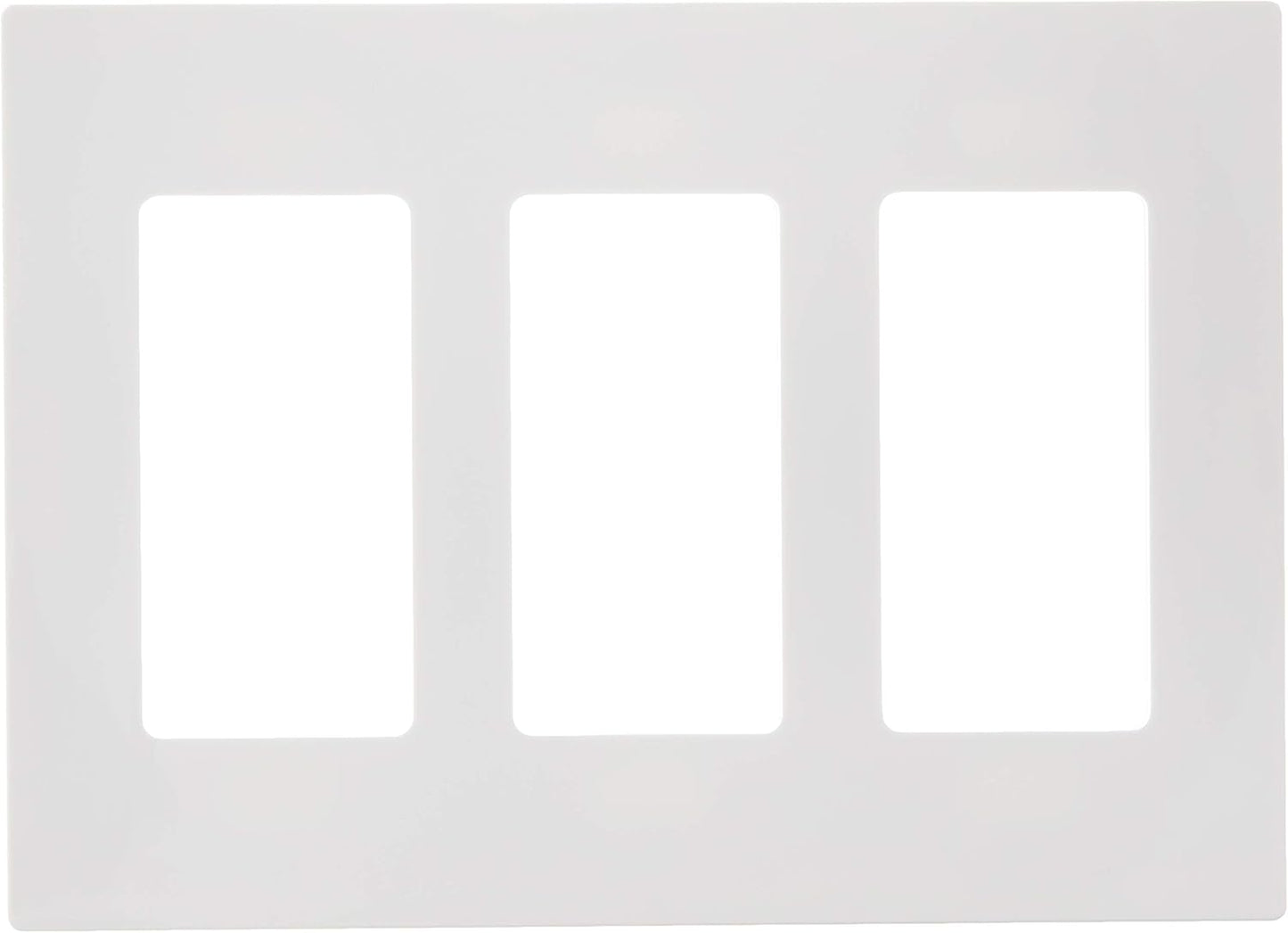 Leviton 3-Gang Decora Plus Wallplate 80311-SW