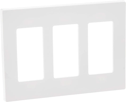Leviton 3-Gang Decora Plus Wallplate 80311-SW