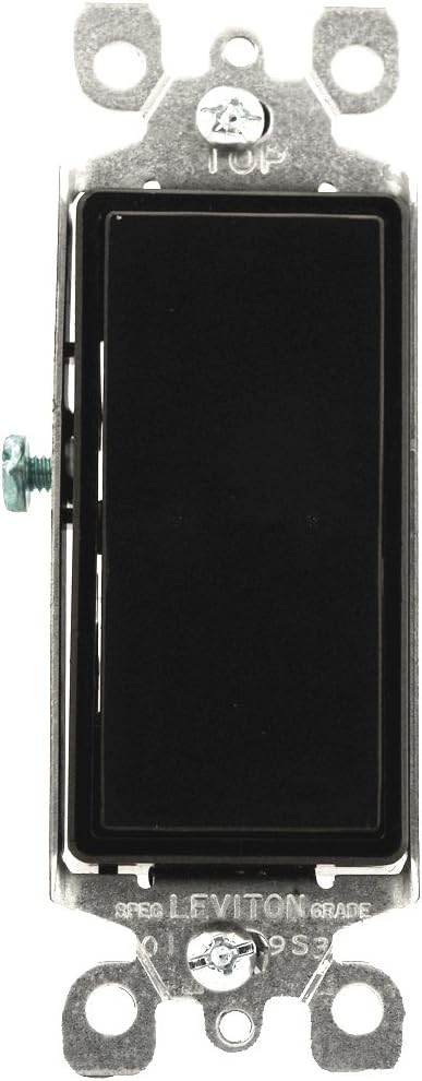 Leviton 5603-2E 15 Amp, 120/277V, 3-Way AC Quiet Switch, (10 Pack)