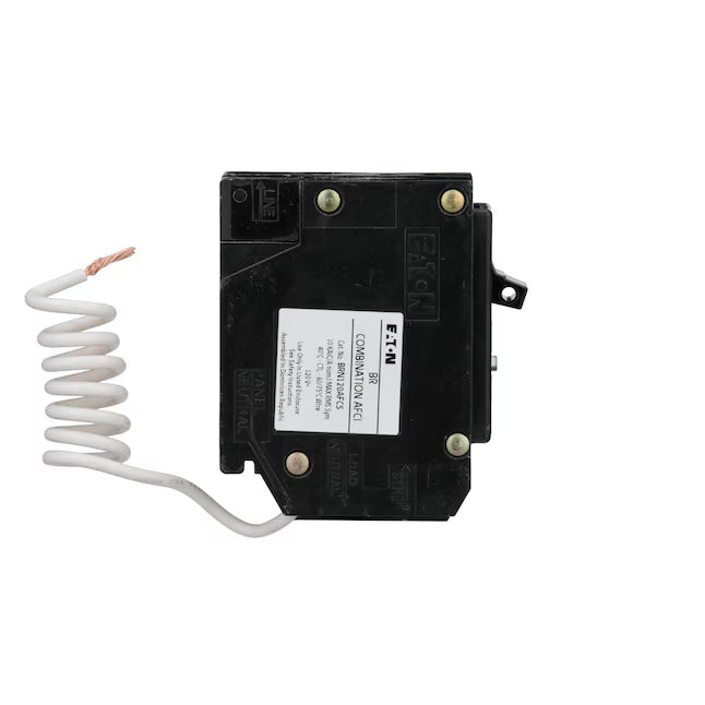 Eaton BR BRN120AF 20A Single-Pole 120V AFCI Circuit Breaker