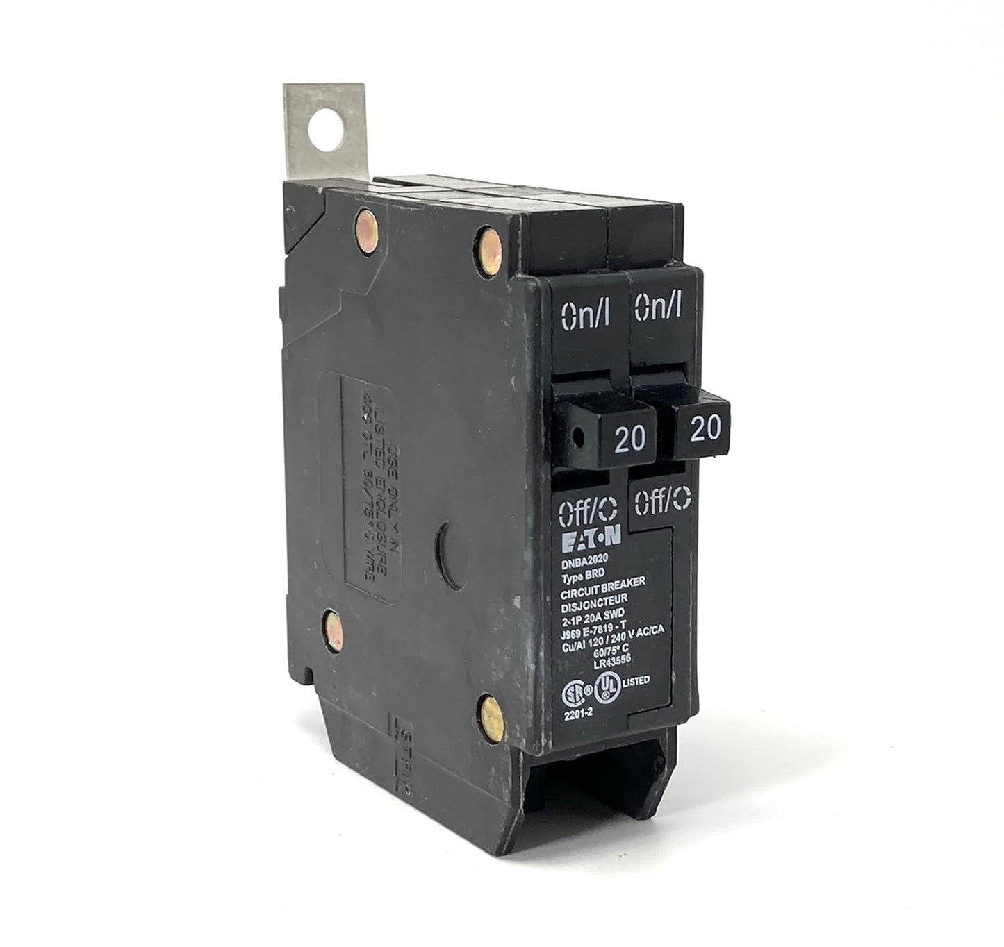 Eaton Dnba2020 - 20Amp Circuit Breaker Bolt-On - 20 Amp  Double-Pole - 240 Volt