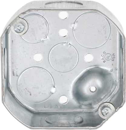 4 Inch Metal Octagon Box