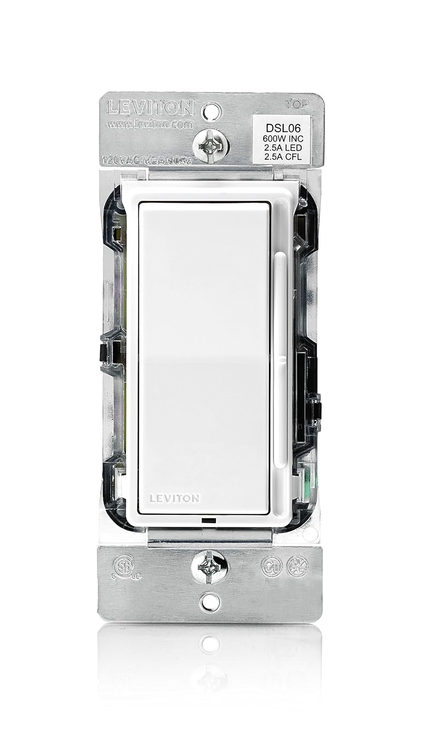 Leviton Decora Slide Dimmer Switch DSL06-1LZ