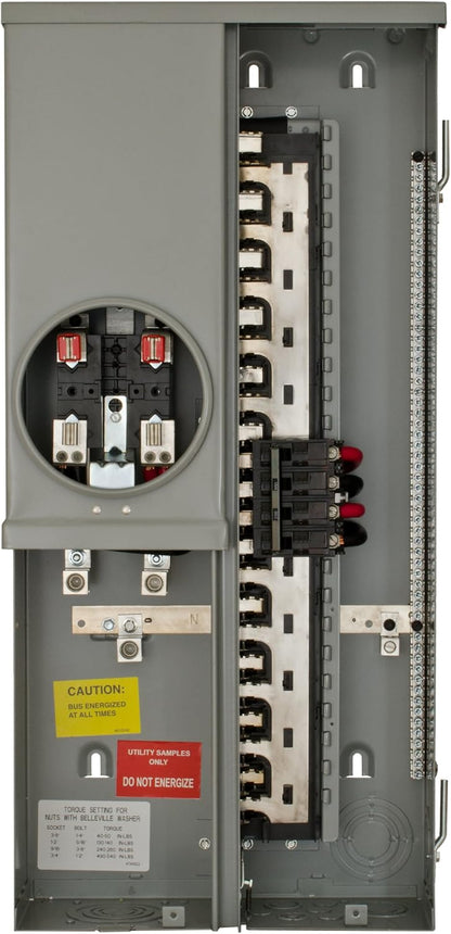 Siemens, MC2040B1200ESC, Circuit 200 Amp Surface with Ring Type Cover, Panel