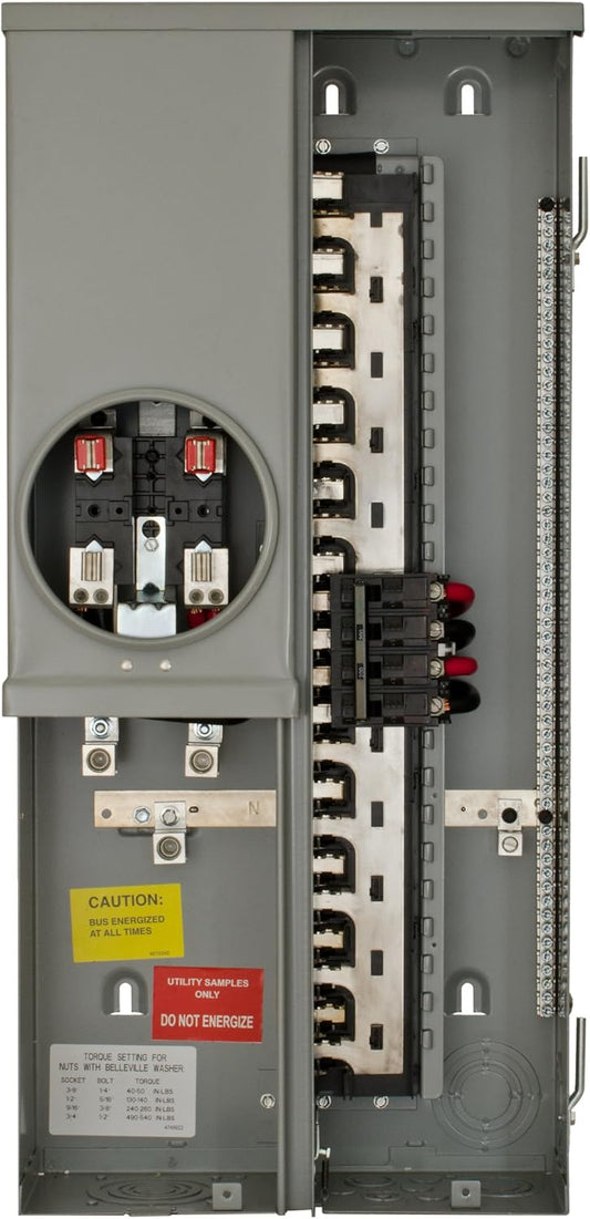 Siemens, MC2040B1200ESC, Circuit 200 Amp Surface with Ring Type Cover, Panel