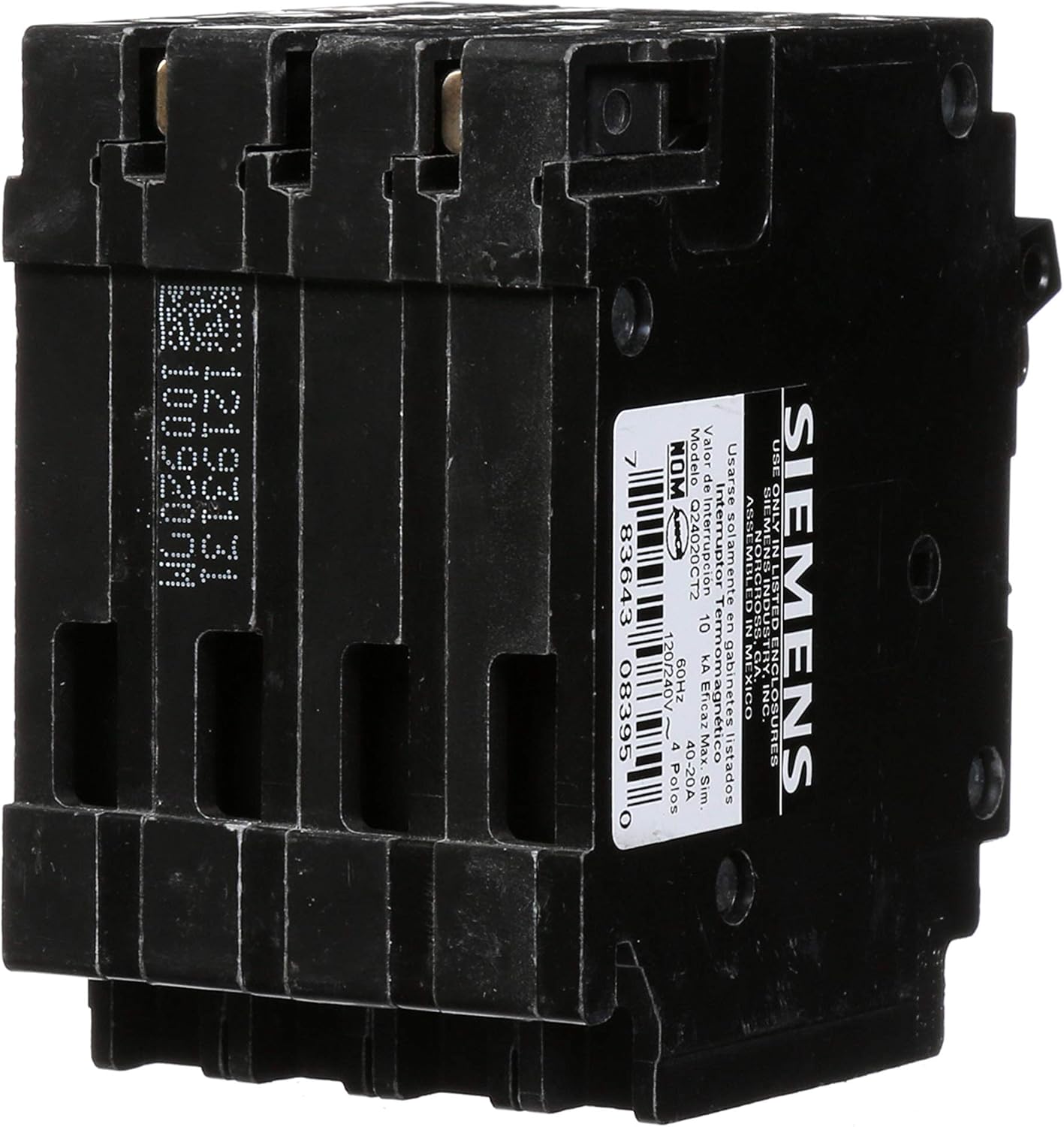 Siemens, Q24020CT2, 40A, Double-Pole, Circuit Breaker