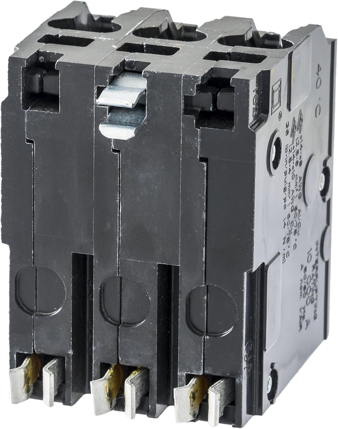 SQUARE D, QOB3100 Circuit Breaker, 100A, 3-Pole, 240 Vac, 3-Phase, Bolt-On