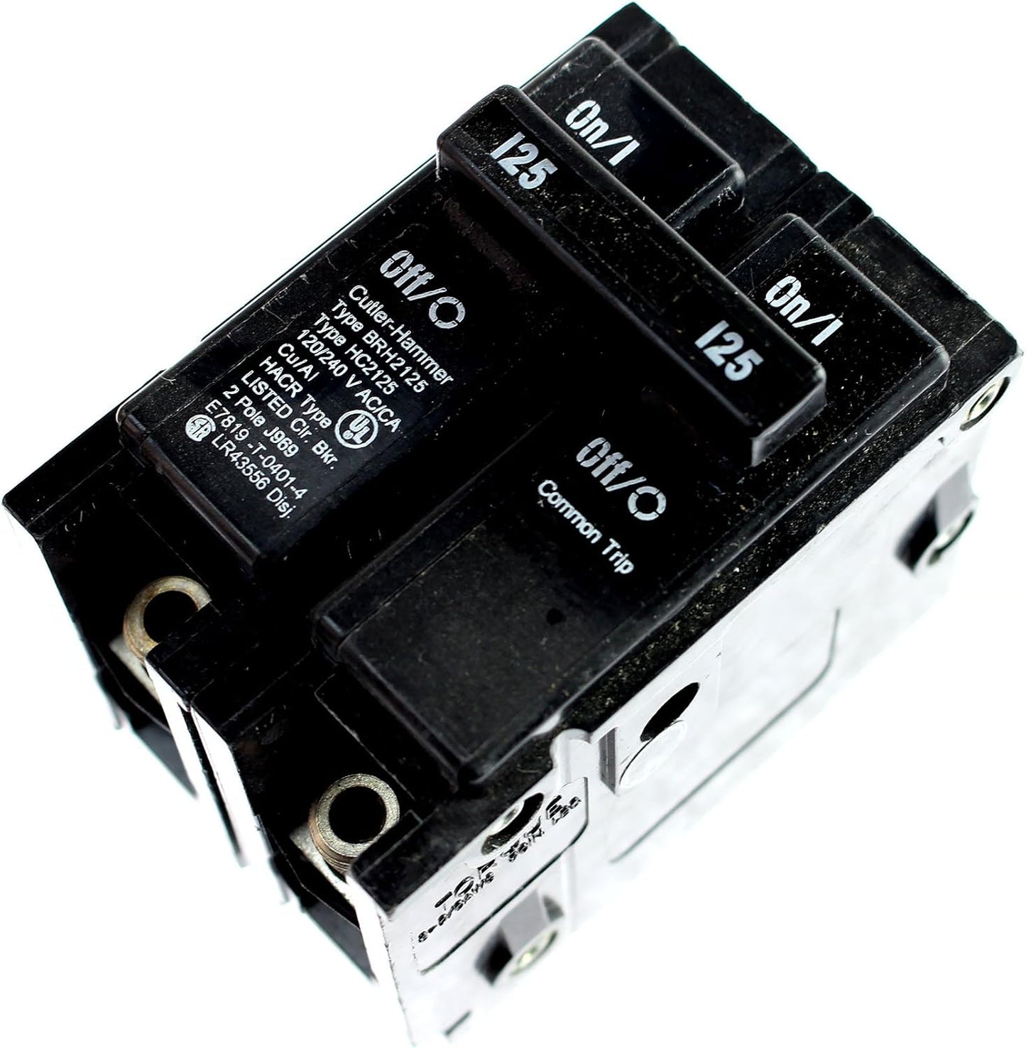 Eaton BR BRH2125 125A Double-Pole 120/240V Circuit Breaker
