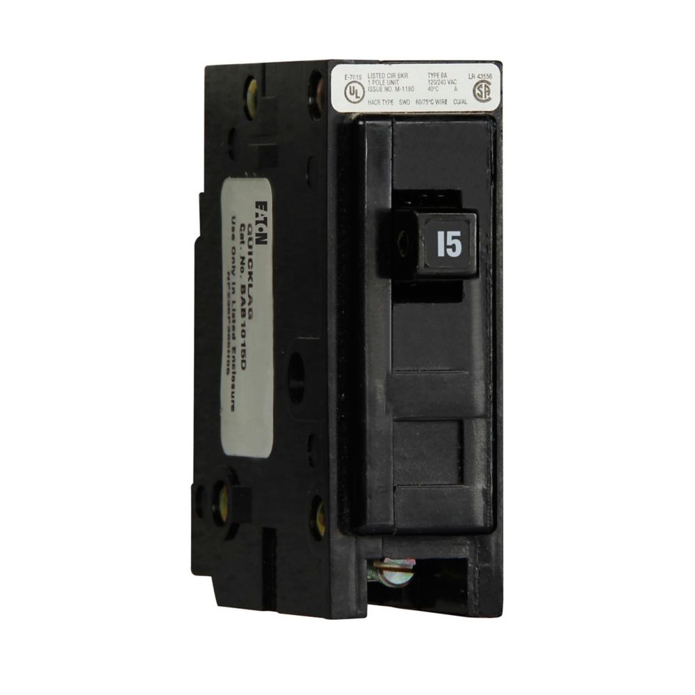 Eaton BAB1015 - 15Amp Circuit Breaker Bolt-On - 15 Amp  Double-Pole - 240 Volt