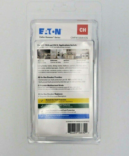 EATON CHFN120A1CS, 20A All-in-One Breaker