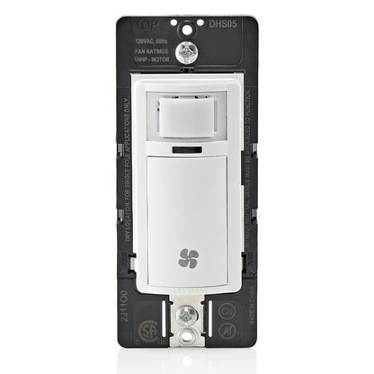 Leviton, DHS05-1LW, In-Wall Humidity Sensor and Fan