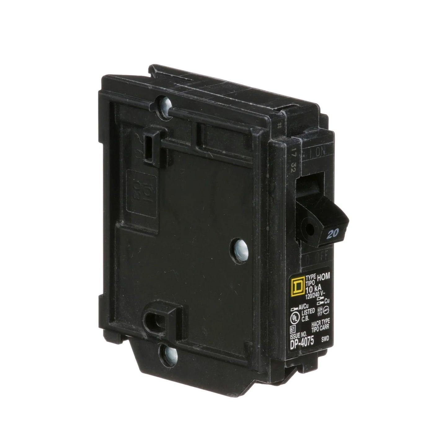 HOM120CP Homeline 20-Amp Single-Pole Circuit Breaker (10 Pack)