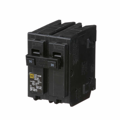 Square D Homeline HOM230 30A Double-Pole 120/240V Circuit Breaker