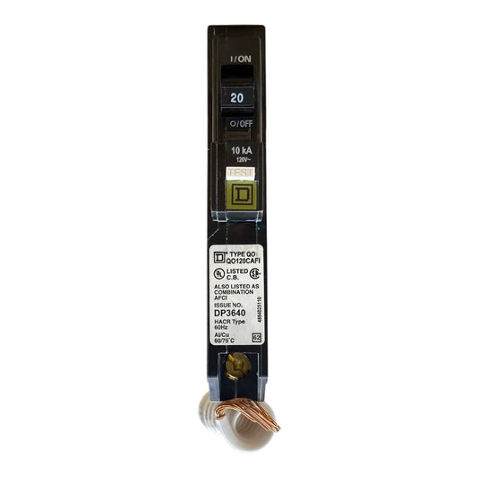 Square D QO QO115CAFI 15 Amp Single-Pole 120V AFCI Circuit Breaker
