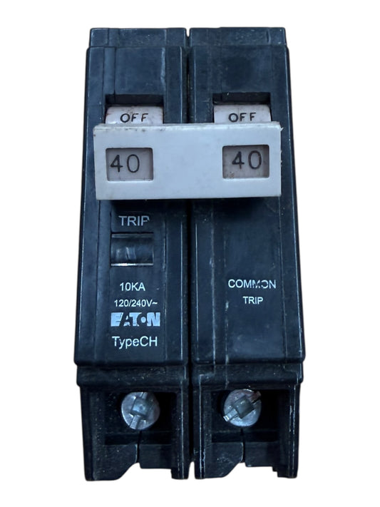 Eaton CH CHF240 40A Double-Pole Circuit Breaker