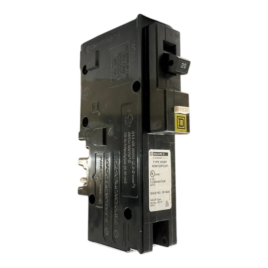 Square D Homeline HOM120PCAFIC 20 Amp Single-Pole 120V AFCI Circuit Breaker