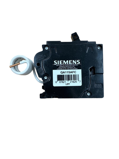 Siemens QA115AFC 15 Amp Single-Pole 120V AFCI Circuit Breaker (10 Pack)