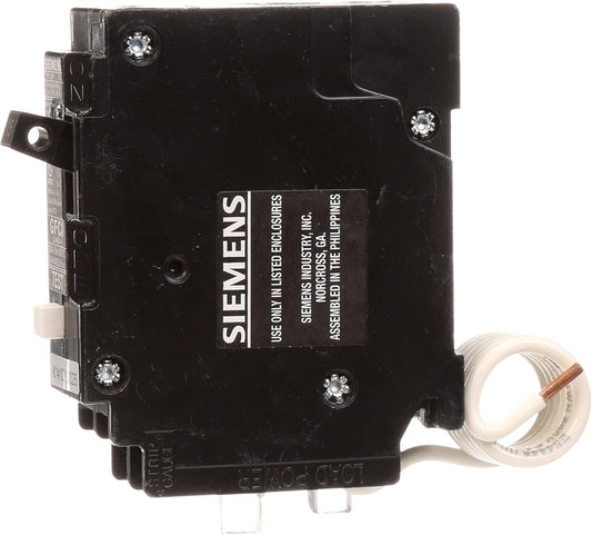 Siemens QP QF115A 15 Amp Single-Pole 120V GFCI Circuit Breaker
