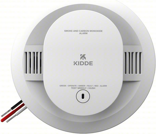 Kidde CUACFEX 120V Hardwired Smoke and Carbon Monoxide Alarm with AA Battery Backup